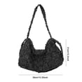 thumbnail image 3 of Bolso de compras unisex Bolso bandolera de gran capacidad Patrón a cuadros para viajes al aire libre, 3 of 8