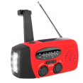 thumbnail image 1 of Emergency Radio Sun Powered Hand Crank Fm/am/noaa Weather Alert Radio With Led Light Power Bank Func, 1 of 5