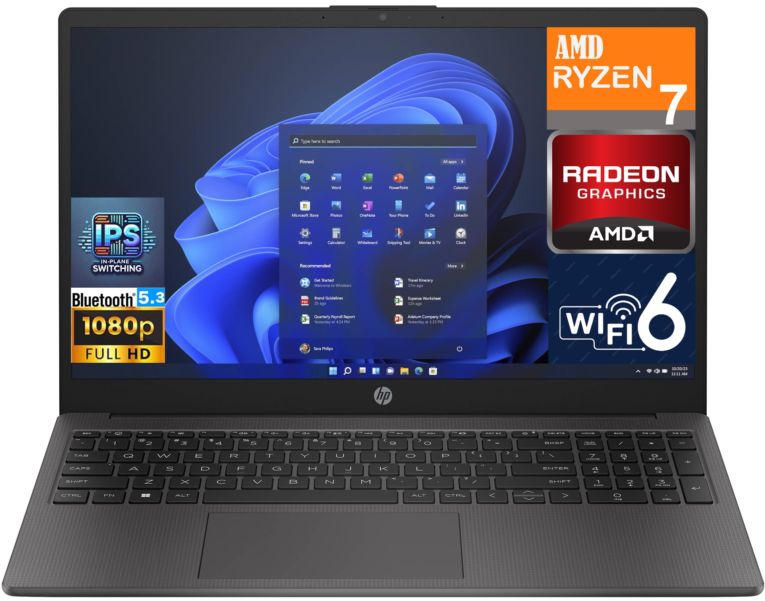 Windowsノート本体 HP Laptop 15-fc0003AU AMD Ryzen 5 7530U HP Laptop 15z-fc000 15.6-inch - HP® Store