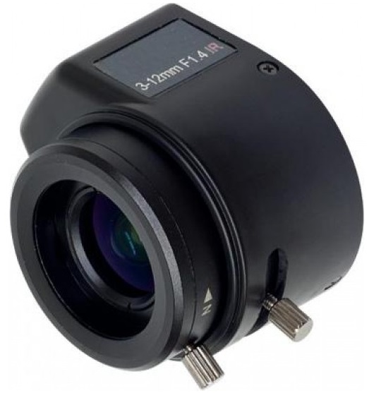 CCTV Security Camera Mega Pixel 3~12mm Auto-Iris Varifocal Lens with IR Correction - image 1 of 2