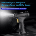 thumbnail image 4 of "Compresor De Aire Inflador Llantas Bomba Portátil 12v 150psi negro  ", 4 of 5