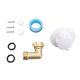 thumbnail image 5 of 10 piezas de entrada de Conexión de Agua Para RV, Kit de Entrada de Llenado de Agua Para RV de Latón Coneector de Conexión de Válvula de Retención de Codo de Manguera para, 5 of 7
