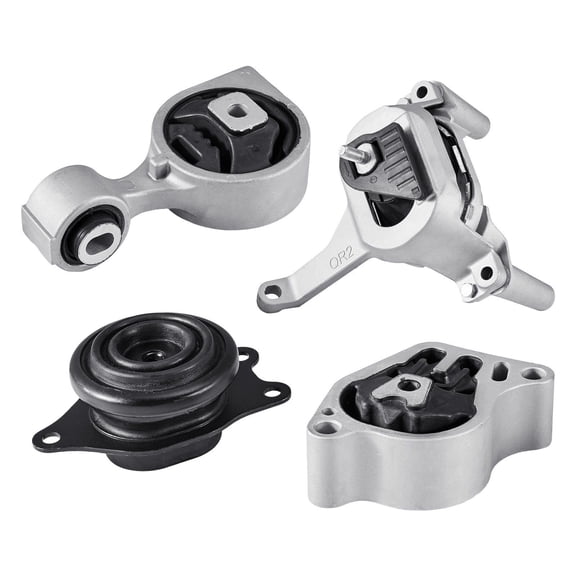 Engine Transmission Motor Mount Full Set of 4 - Compatible with Nissan Altima 2007 2008 2009 2010 2011 2012 2013 2014 2015 2016 2017 2.5L L4