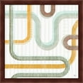 thumbnail image 2 of Great Art Now Subway Lines by Melissa Averinos, 2 Piece Framed Art Set Each 13"W x 13"H, 2 of 3