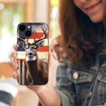 thumbnail image 5 of ONETECH TnXee Case Compatible with iPhone 14 Case,American Woodgrain Whitetail Deer Flag Pattern Design Case for iPhone 14 Cases for Men Women Case, 5 of 5