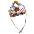 thumbnail image 1 of Gorro de protección para bebés, gorro transpirable, cojín para la cabeza, casco suave para la cabeza , gorro protector para , bebés, patrón de estrella Macarena sombrero de protección, 1 of 7