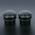 thumbnail image 4 of ZS 2Pcs Black Single Flared Ear Plug Tunnel Natural Stone Ear Gauges Mushroom Shape Ear Stretchers Jewelry with Silicone O-Ring, 4 of 4