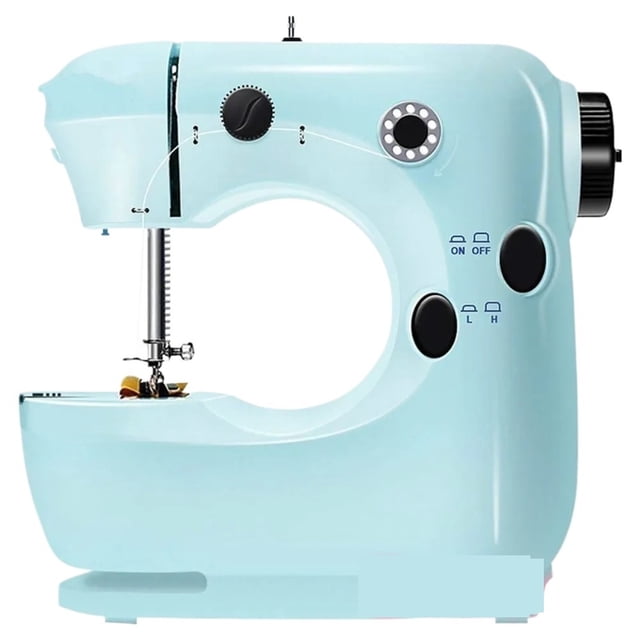 Portable Electric Sewing Machine Night Light Household Straight Foot Pedal Multifunction Sewing Machine Kit
