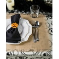 thumbnail image 4 of DII Halloween Portrait Tablecloth, 52"x52", 100% Cotton, 4 of 11