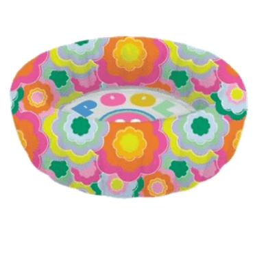 Packed Party Flower 59' Round Soft-Sided Inflatable Swimming Pool