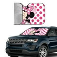thumbnail image 4 of Windshield Sun Shade Foldable Car Front Window Sunshade For Car Suv Trucks Vans - Best Heat Shield Blocker Visor Cover Blocks Uv Rays And Keeps Your Vehicle Cool-Small, 4 of 5