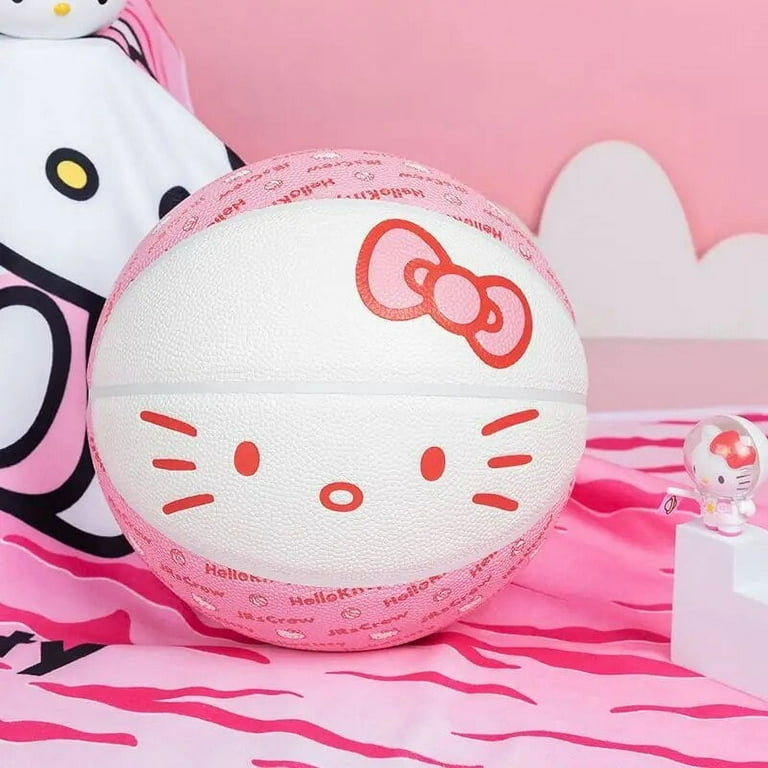 Kawaii Hello Kitty Basketball 7 Sanrioed Kt Cat Pink Bow