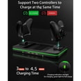 thumbnail image 3 of Base de carga para Xbox Series S/X con ventilador de refrigeración, estación de carga rápida con 2 baterías recargables de 1100 mAh, estación de carga para dos mandos, 3 of 9