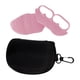 thumbnail image 4 of 1 par de agarres para levantamiento de pesas, agarres de gimnasio, almohadillas antideslizantes para barra de pesas, protectores de manos Rosa, 4 of 8
