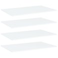 thumbnail image 1 of vidaXL Bookshelf Boards 4 pcs White 80x50x1.5 cm Engineered Wood, 1 of 4