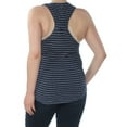 thumbnail image 4 of FREE PEOPLE Womens Embellished Striped Sleeveless V Neck Faux Wrap Top  Size, 4 of 4
