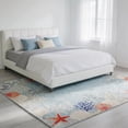 thumbnail image 3 of Kzaei 8'x10' Area Rug for Living Room, Ocean Coral Reef Themed Rug, Modern Soft Non-Slip & Easy to Clean Carpet, 3 of 6