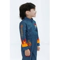 thumbnail image 5 of Hot Wheels French Terry Racing Zip Up Coverall Toddler to Big Kid, 5 of 5