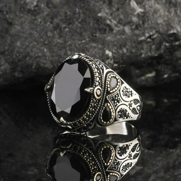 New Atmospheric Men's Ring Retro Style Fashionable Personalized Accessories