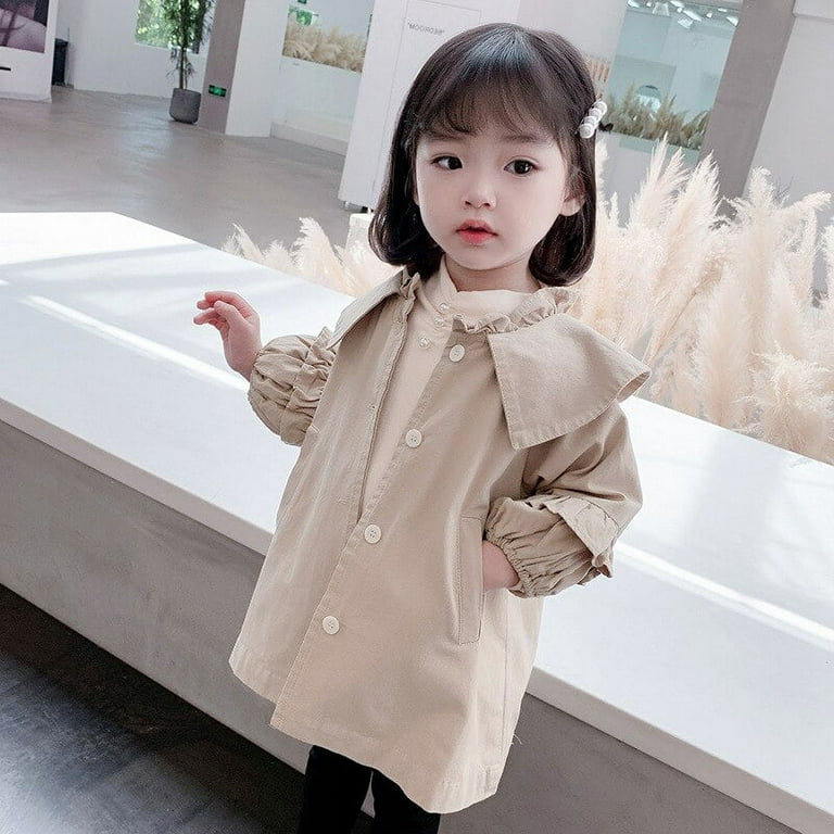 Baby Clothes Spring Autumn Jacket For Girl Windbreaker Children