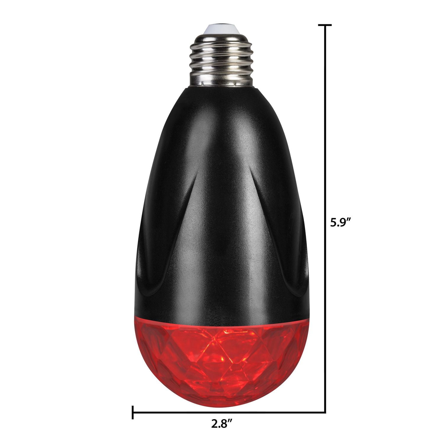 Ampoule de projection LightShow® Kaleidoscope™ (Rouge)