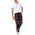 thumbnail image 2 of George Men's and Big Men's Silky Fleece Sleep Pajama Pant, sizes S-5XL, 2 of 7