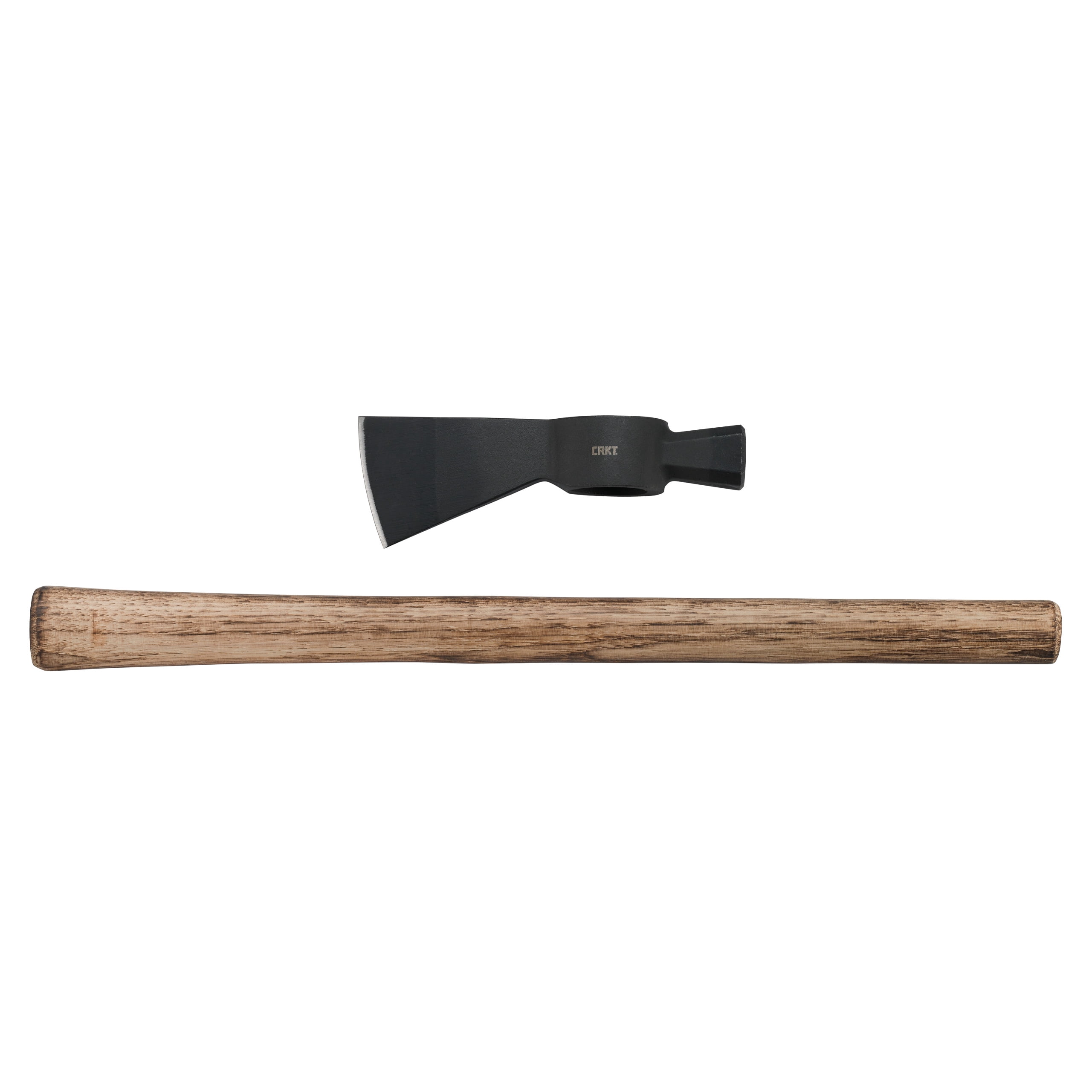 Columbia River Knife & Tool Chogan Hammer Axe Black Plain Tennessee Hickory Handle 2.6" 2724 1055 Carbon Steel