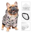 thumbnail image 3 of Balery Watercolor Wine Bottle Sudadera con Capucha para Perros Pequeños – Ropa para Mascotas, Disfraz para Perros y Gatos, Ideal para Fiestas y Cosplay-Large, 3 of 7