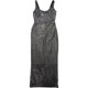 thumbnail image 1 of Ralph Lauren Mujer Pazelle Ombre Vestido Vestido, Negro, 10, 1 of 1