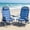 Blue, variant on GVDV Backpack Beach Chair Set of 2, Portable Folding Beach Chair with Cup Holder and Towel Bars, 4-Position Adjustable Reclining Chair for Beach, Camp, Outdoor
