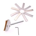 thumbnail image 4 of Guitare Électrique Manche Basse Frette Incrustation Outil 9pcs Pression Frette Outils Ensemble Radian Frette Presse Cal Accessoire Instrument de Musique, 4 of 4