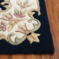 thumbnail image 4 of SAFAVIEH Aubusson Albus Medallion Area Rug, Navy/Ivory, 6' x 9', 4 of 11