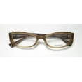 thumbnail image 2 of NEW VERA WANG V160 WOMENS/LADIES DESIGNER FULL-RIM MINK HORN GORGEOUS PLASTIC ARMS IN STYLE FRAME DEMO LENSES 52-17-135 EYEGLASSES/EYEGLASS FRAME, 2 of 9