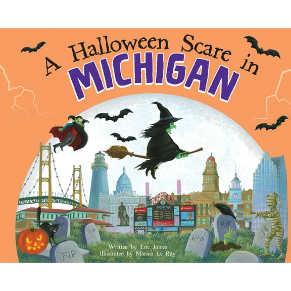 Halloween Scare: A Halloween Scare in Michigan (Hardcover)