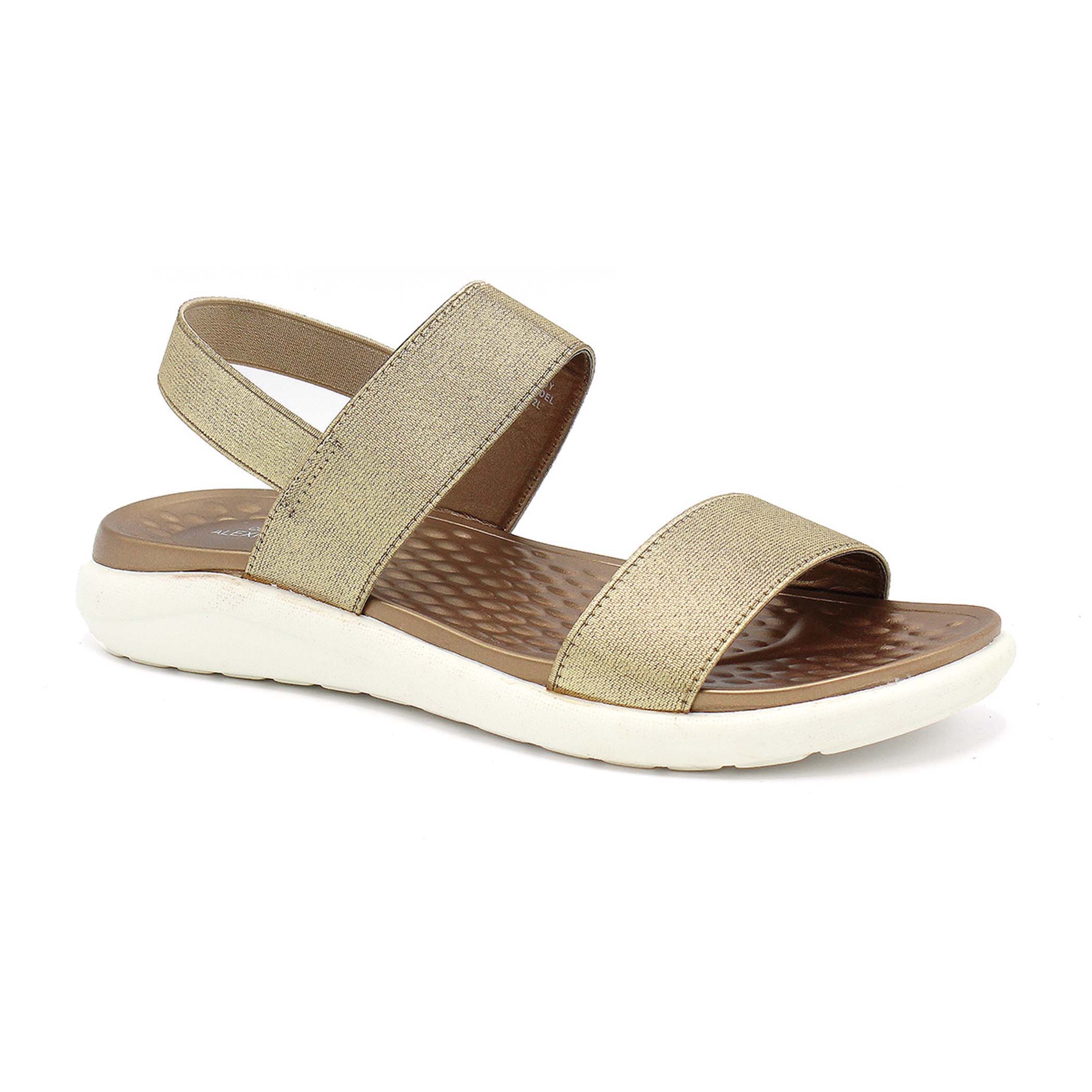 platform sandals with elastic straps