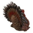 thumbnail image 3 of Northlight 11" Brown, Red and Blue Fall Harvest Turkey Tabletop Figurine, 3 of 4