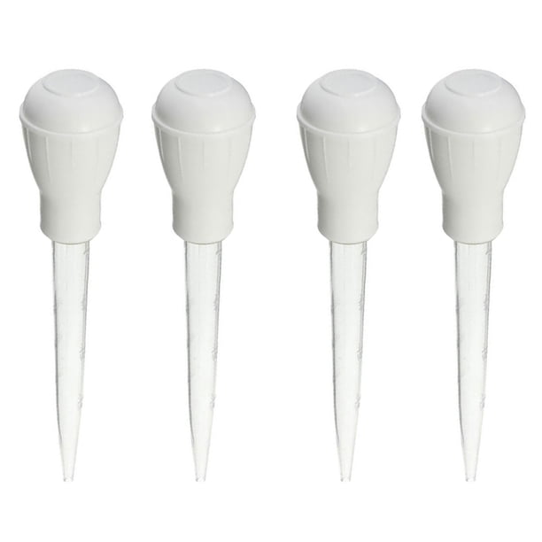 4 piezas de gotero de aceite portátil lavable barbacoa manguera interior accesorios para tubos culinarios al aire libre con escala color aleatorio Inevent OD011065-00