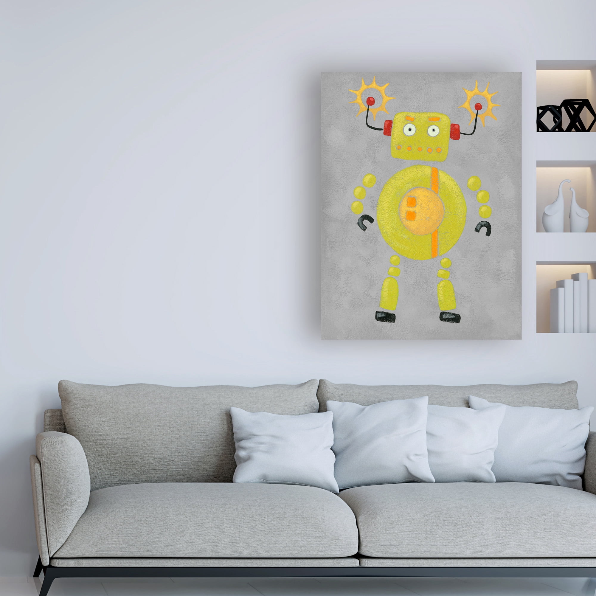 Trademark Fine Art 'Take me to your Leader III' Canvas Art by Chariklia Zarris