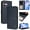 Darkblue, variant on Decase for iPhone 16 Wallet Case,Premium PU Cute Cat Leather Flip Wallet RFID Blocking Cover,Flip Cover with Wrist Strap,Shockproof Card Slot Holder Cover,Rose