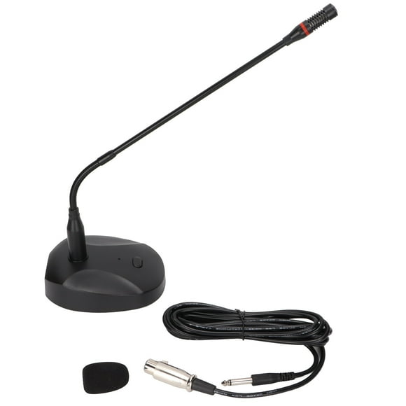 Webcast Microphone,Gooseneck Microphone Desktop Microphone Gooseneck Desktop Mic Computer Microphone Professionally Tested
