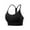 Black, variant on Women Wirefree Travel Bra High Support Fitness Sports Bra for Women with Adjustable Straps and Maximum Comfort XXL Purple