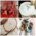 thumbnail image 2 of HLONK 6 Pack Embroidery Hoops Bamboo Circle Frame for Crafts Set Cross Stitch Sewing Hoop Rings (4in to 10in), 2 of 8