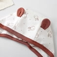 thumbnail image 4 of Newborns Protective Earflap Cap Comfortable Fabric Fetal Hat Stretchy For Baby 0 to 5 Months Comfortable Headwear Multicolor, 4 of 4