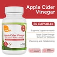 thumbnail image 2 of Cápsulas de vinagre de sidra de manzana Supplement Zahler con fibra, 60 unidades, 2 of 6