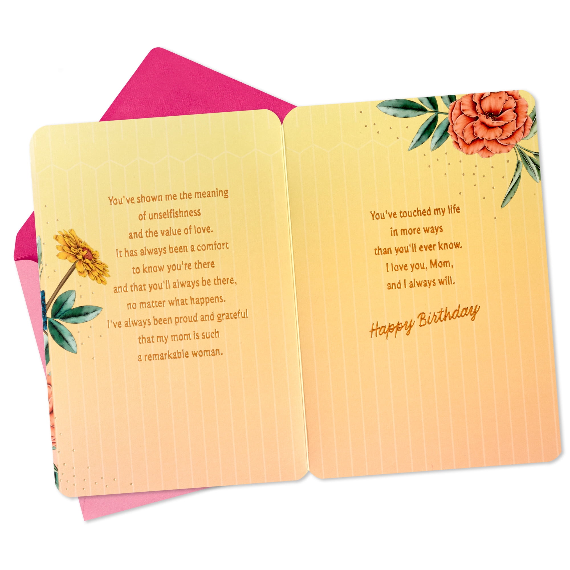 Hallmark Birthday Card for Mom (A Mother Like You)