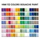 thumbnail image 2 of Set de pintura ARTME HIMI 112 colores, 12 g, doble vaso de gelatina, 2 of 7