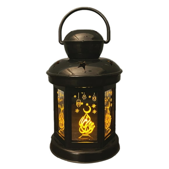 Ramadan LED Lantern Lights EID Mubarak Ornaments Lamp Eid Ramadan Home Party Decoration