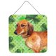 thumbnail image 1 of "Treasures Dachshund Metal Print, 6h x 6w, Día de San Patricio" Caroline's Treasures BB9826DS66, 1 of 1