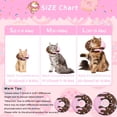 thumbnail image 2 of Minzimin 1Pack Cat Cone Collar Soft, Adjustable Cat Recovery Collars Spay Cones to Stop Licking, Cute Donut E Collar After Surgery, Anti-Lick Wound Healing Elizabethan Collar for Kittens, 2 of 7