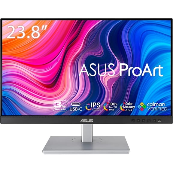 Restored ASUS ProArt PA278CV- 27" WQHD (2560 x 1440) Display Monitor